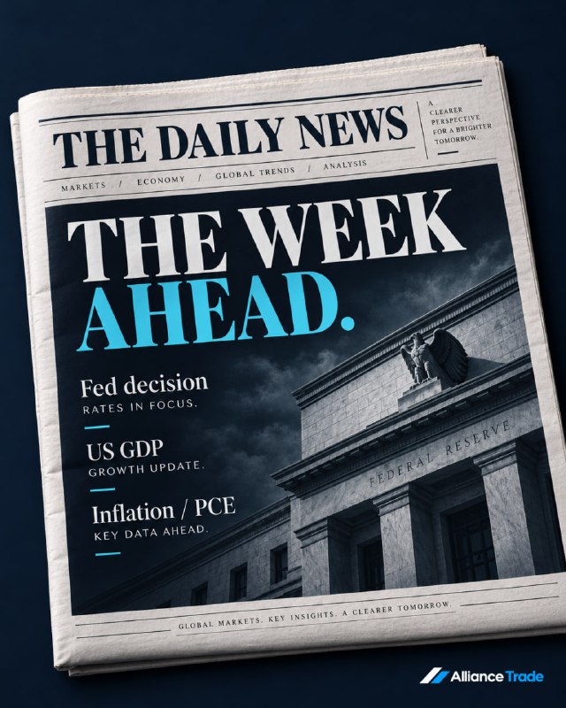 A new week brings several major market drivers into focus: the Federal Reserve decision, US GDP data, and…